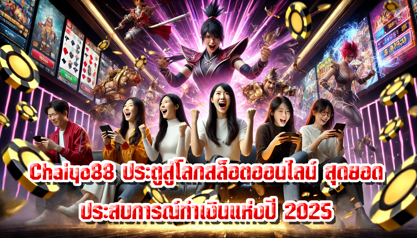 Chaiyo88 ประตูสู่โลกสล็อตออนไลน์ สุดยอดประสบการณ์ทำเงินแห่งปี 2025